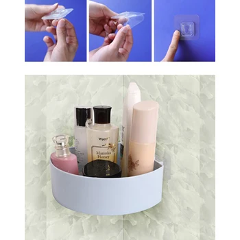 5/10Pcs Waterproof Transparent Traceless Strong Adhesive Hook Bathroom Shelf Sticker Kitchen Sticking Wall Rack Hook Hanger
5/10Pcs Waterproof Transparent Traceless Strong Adhesive Hook Bathroom Shelf Sticker Kitchen Sticking Wall Rack Hook Hanger