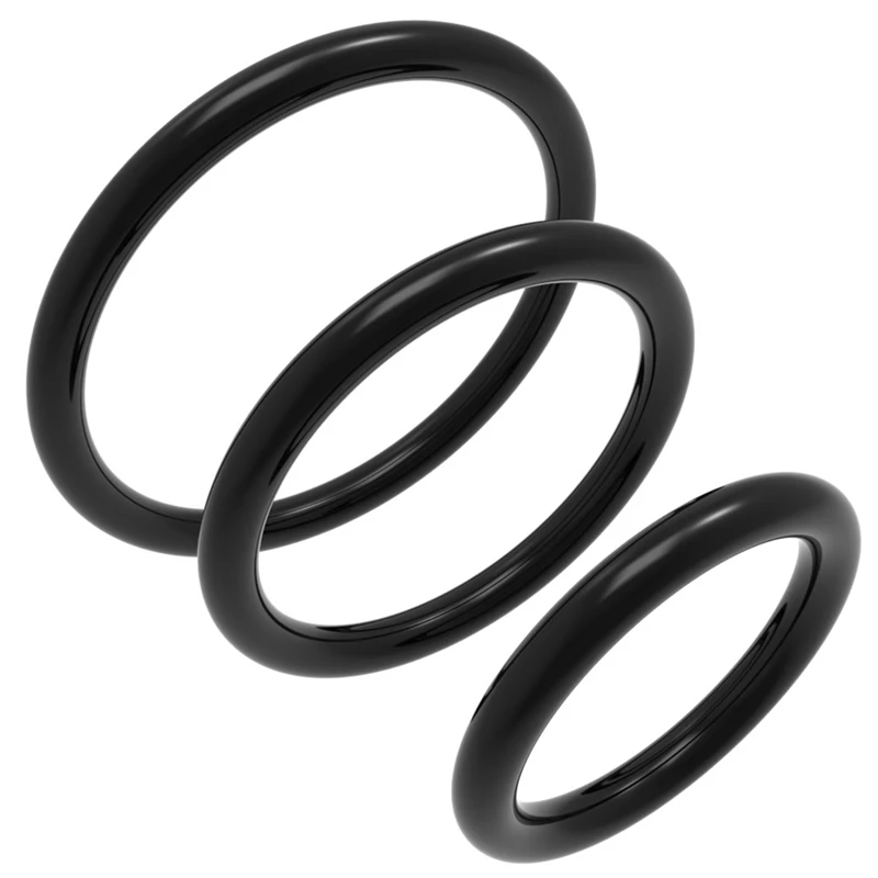 3pcs/set Training Cock Rings Dildo Sleeve Penis Ring Adult Product Sex Toys For Man Male Lasting Delay Ejaculation Exercise 3pcs/set Training Cock Rings Dildo Sleeve Penis Ring Adult Product Sex Toys For Man Male Lasting Delay Ejaculation Exercise