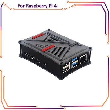 Raspberry Pi 4 ABS Case Box Gray Silver Protective Enclosure Shell + Dual Fan for Raspberry Pi 4 Model B RPI178
Raspberry Pi 4 ABS Case Box Gray Silver Protective Enclosure Shell + Dual Fan for Raspberry Pi 4 Model B RPI178
