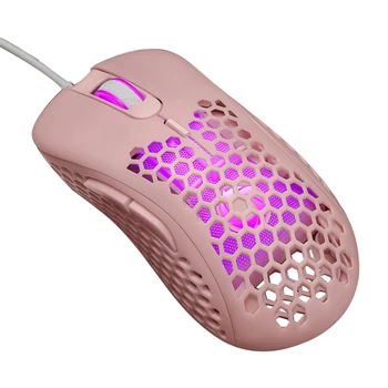 Hollow Out Honeycomb Gaming Mouse Optical Sensor 6400 DPI Colorful RGB Backlit Wired Mice
Hollow Out Honeycomb Gaming Mouse Optical Sensor 6400 DPI Colorful RGB Backlit Wired Mice