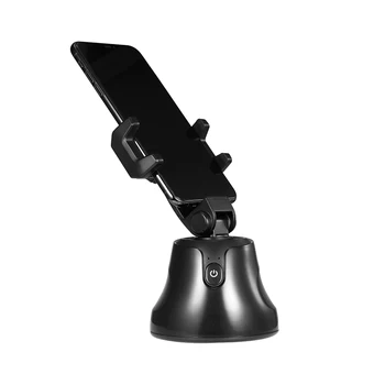 360° Object Tracking Holder Portable Smart Shooting Gimbal 360° Rotation Face Object Auto Tracking Phone Holder Black
360° Object Tracking Holder Portable Smart Shooting Gimbal 360° Rotation Face Object Auto Tracking Phone Holder Black