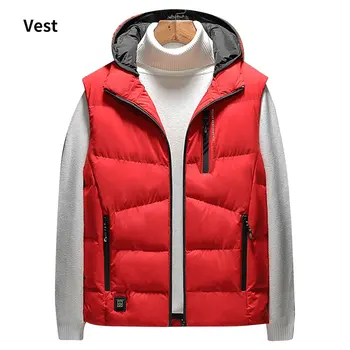Autumn And Winter Graphene Electric Hooded Vest Usb Safety Intelligent Thermostat Heating Vest Can Be Washed
Autumn And Winter Graphene Electric Hooded Vest Usb Safety Intelligent Thermostat Heating Vest Can Be Washed