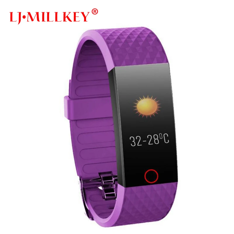 Smart Watch Bracelet Sports Step Counter Blood Pressure Heart Rate Monitoring Color Screen Bracelet Smart Wristband
Smart Watch Bracelet Sports Step Counter Blood Pressure Heart Rate Monitoring Color Screen Bracelet Smart Wristband