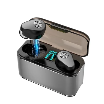TWS Bluetooth 5.0 Earbuds Headset HiFi Sound Quality IPX6 Waterproof Bluetooth V5.0 LED Display Binaural Separation Design
TWS Bluetooth 5.0 Earbuds Headset HiFi Sound Quality IPX6 Waterproof Bluetooth V5.0 LED Display Binaural Separation Design