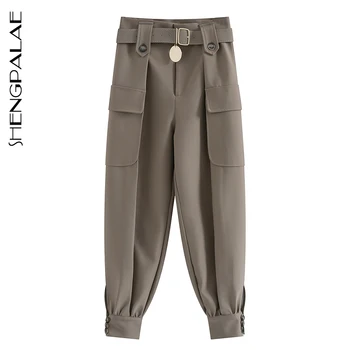 SHENGPALAE 2020 Spring Vintage Patchwork Joggers Sweatpants Harajuku Woman Trousers Elastics Solod Color High Waist Pants ZA2533
SHENGPALAE 2020 Spring Vintage Patchwork Joggers Sweatpants Harajuku Woman Trousers Elastics Solod Color High Waist Pants ZA2533