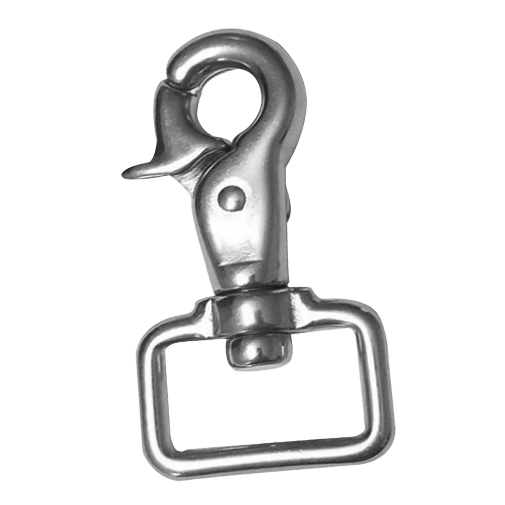 Stainless Steel Swivel Trigger Snap Hook Keychain Buckle for Luggage Handbag Camping Hiking Climbing Accessories Stainless Steel Swivel Trigger Snap Hook Keychain Buckle for Luggage Handbag Camping Hiking Climbing Accessories