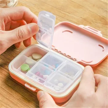 Portable Weekly Medicine Necklace Box Subpackage Mini Sealed Six-Grid Classification Pill Storage Box
Portable Weekly Medicine Necklace Box Subpackage Mini Sealed Six-Grid Classification Pill Storage Box