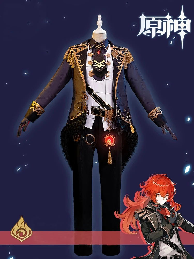 Game Genshin Impact Cosplay Uniform Diluc Cosplay Costume Noble Outfit Diluc Costume Outfit
Game Genshin Impact Cosplay Uniform Diluc Cosplay Costume Noble Outfit Diluc Costume Outfit