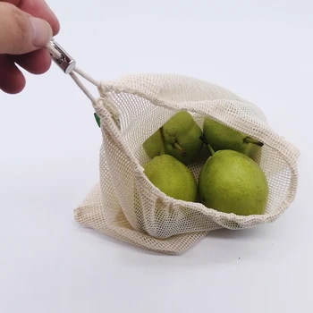 Cotton Vegetable Bags for Home Kitchen Storage Reusable Produce Mesh Fruit Bag eco friendly Organization
Cotton Vegetable Bags for Home Kitchen Storage Reusable Produce Mesh Fruit Bag eco friendly Organization