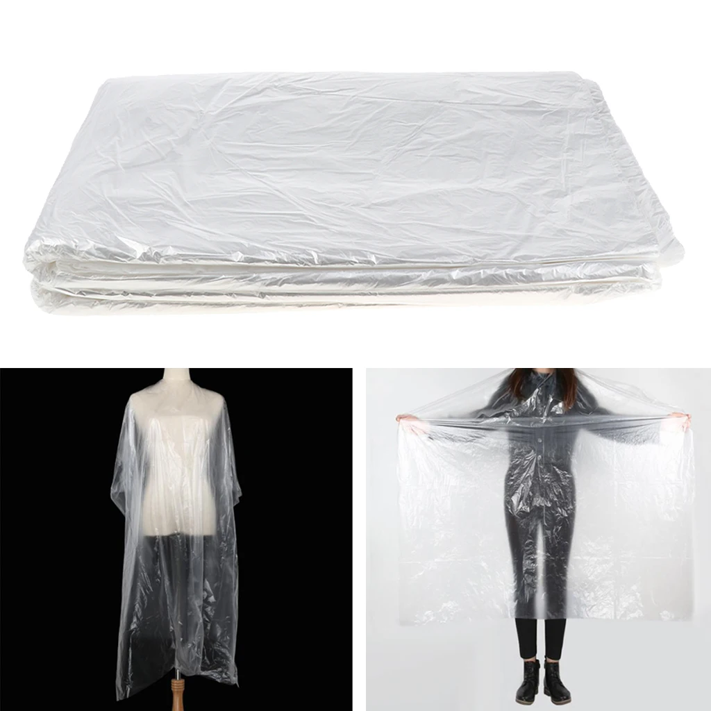 50pcs Disposable Hair Cutting Salon Cape, Water Resistant Apron,Haircut Beard Hairdressing Cape Anti-Static, 120x160cm 50pcs Disposable Hair Cutting Salon Cape, Water Resistant Apron,Haircut Beard Hairdressing Cape Anti-Static, 120x160cm