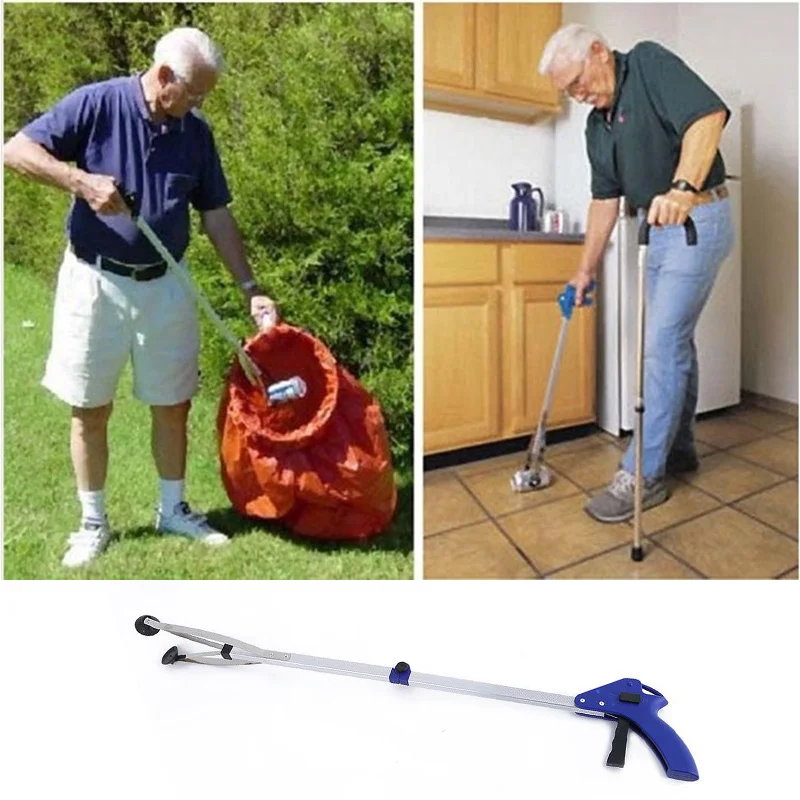 Long-range Folding Pick-up Tool 78CM Reaching Claw Aluminum Alloy Gripper Kitchen Household Tool for Indoor and Outdoor Garden
Long-range Folding Pick-up Tool 78CM Reaching Claw Aluminum Alloy Gripper Kitchen Household Tool for Indoor and Outdoor Garden