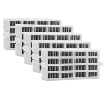 5 Pack Refrigerator Air Filter for Whirlpool W10311524 AIR1, 2319308, W10335147, W10315189 Fresh Flow Replacement 
5 Pack Refrigerator Air Filter for Whirlpool W10311524 AIR1, 2319308, W10335147, W10315189 Fresh Flow Replacement