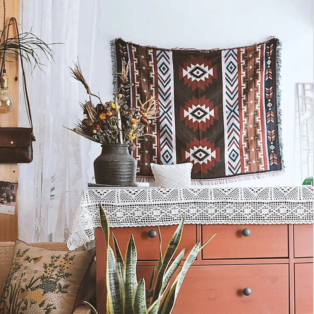 Xmas Blanket Rugs Tapestry Wall Hangs Room Sofa Decor Geometric Ethnic 125x150cm
Xmas Blanket Rugs Tapestry Wall Hangs Room Sofa Decor Geometric Ethnic 125x150cm