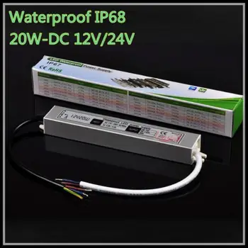 DC12V-24V 20W Waterproof ip68 Electronic LED Driver adapter outdoor use power supply led strip Lighting Transformer
DC12V-24V 20W Waterproof ip68 Electronic LED Driver adapter outdoor use power supply led strip Lighting Transformer