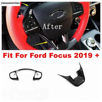 Auto Car Steering Wheel Multi-function Button Frame Decoration Cover Trim Fit For Ford Focus 2019 2020 ABS Carbon Fiber Look
Auto Car Steering Wheel Multi-function Button Frame Decoration Cover Trim Fit For Ford Focus 2019 2020 ABS Carbon Fiber Look