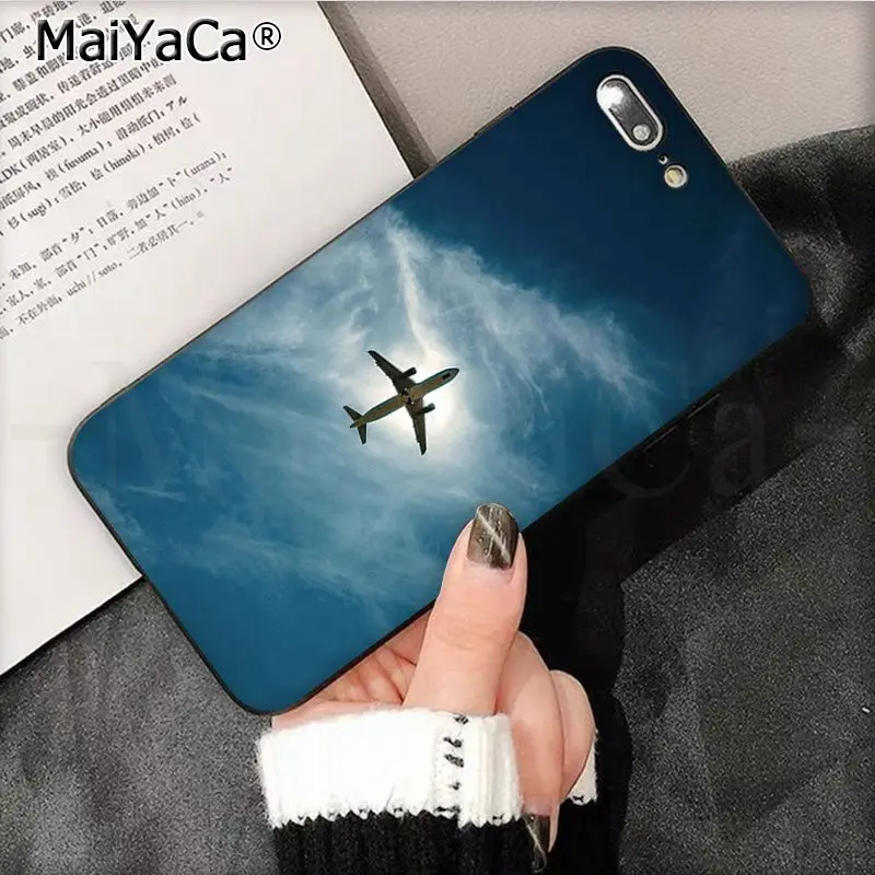 Aircraft Airplane fly travel cloud Plane