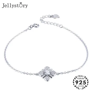 Jellystory Silver Bracelet Argent 925 for Women Flower-shaped Zircon Gemstones Fashion Fine Jewelry Wedding Birthday Party Gifts
Jellystory Silver Bracelet Argent 925 for Women Flower-shaped Zircon Gemstones Fashion Fine Jewelry Wedding Birthday Party Gifts