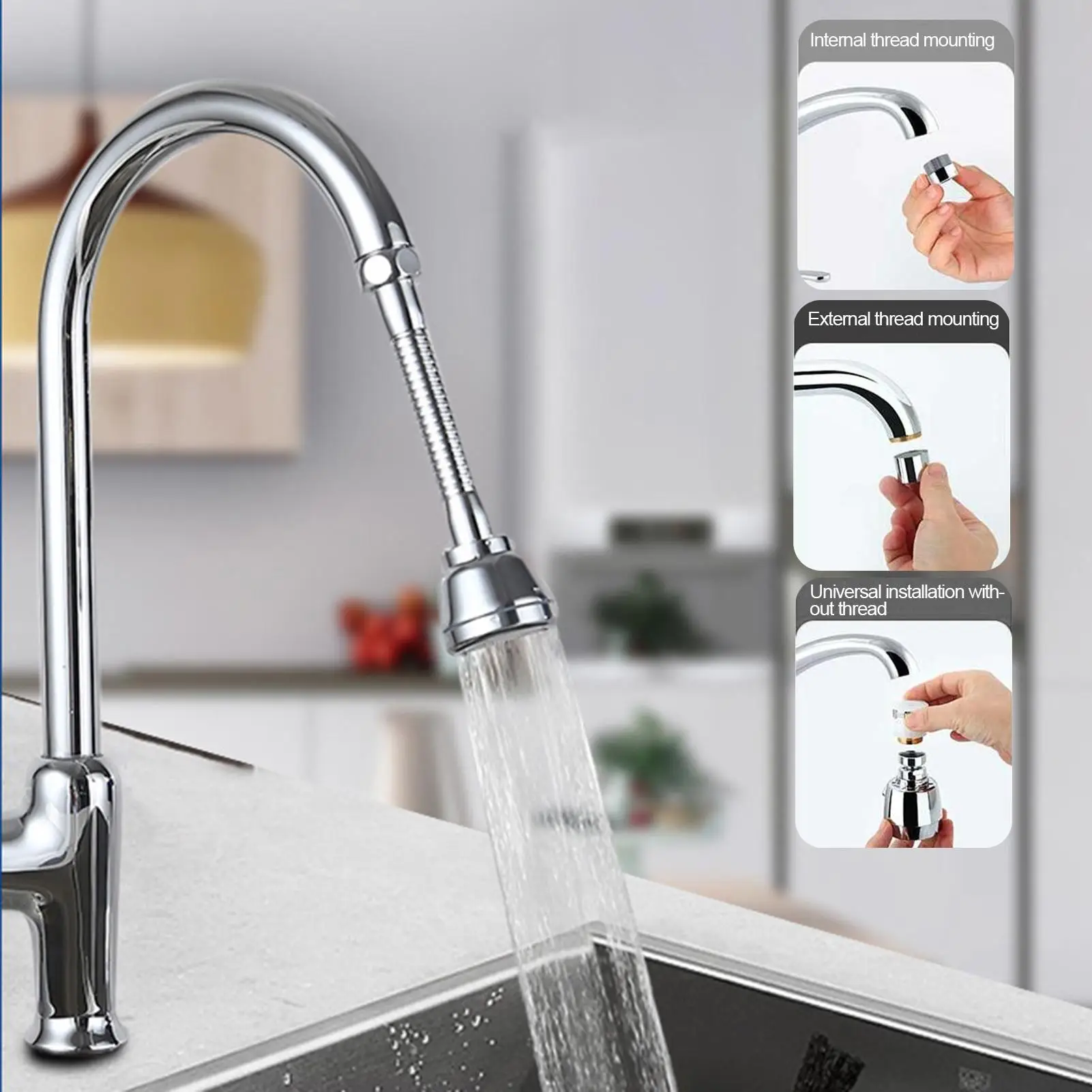 Transparent Water Sink Filter Sprayer Pressurized Faucet Extender for Kitchen Splash head faucet filter joint pressurized Water
Transparent Water Sink Filter Sprayer Pressurized Faucet Extender for Kitchen Splash head faucet filter joint pressurized Water