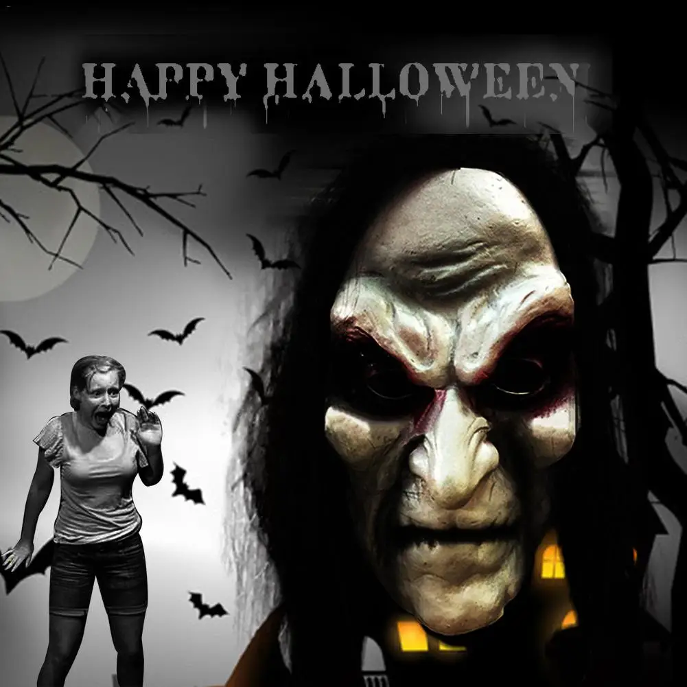 PVC 3D Halloween Mask Zombie Mask Ghost Festival Horror Masquerade without LED Mask Scary Mascaras Halloween Tools
PVC 3D Halloween Mask Zombie Mask Ghost Festival Horror Masquerade without LED Mask Scary Mascaras Halloween Tools