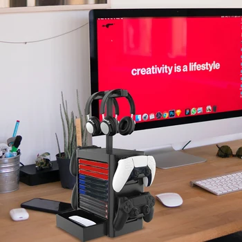 Electronic Machine Accessories Gamepad Headphone Tower Stand Holders Game CD Disc Controller Storage Bracket
Electronic Machine Accessories Gamepad Headphone Tower Stand Holders Game CD Disc Controller Storage Bracket