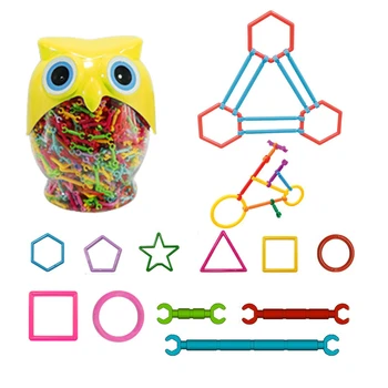 800pcs Assembled Building Blocks DIY Smart Stick Plastic Blocks Owl Box Imagination Educational Learning Toys For Children Gift
800pcs Assembled Building Blocks DIY Smart Stick Plastic Blocks Owl Box Imagination Educational Learning Toys For Children Gift
