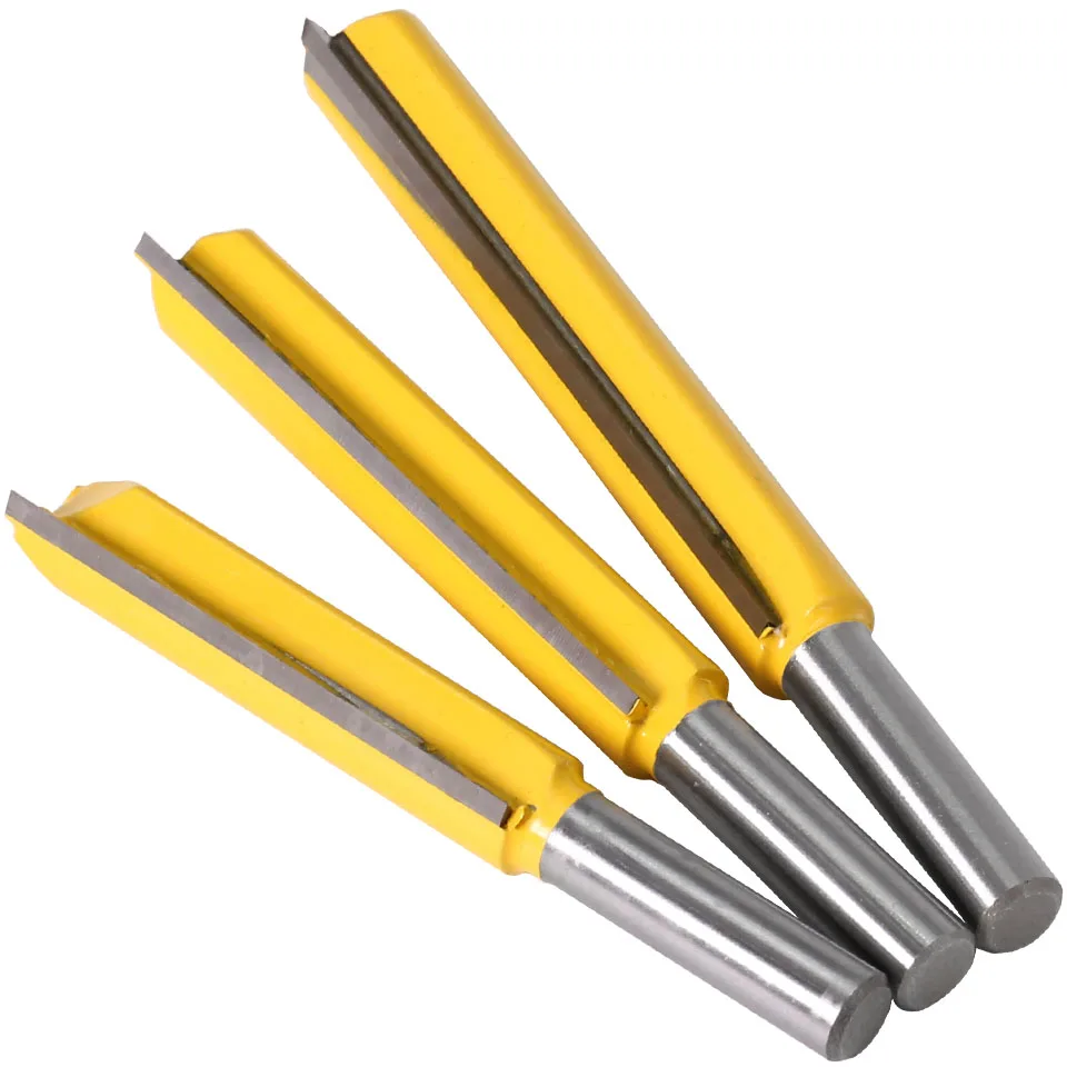 Shank-Woodworking-Cutter Router-Bit Wood-Cutting-Tool Straight/dado Dia.-X-3-1-Pc 1 pc Straight/Dado Router Bit 1/2" Dia. X 3" L
Shank-Woodworking-Cutter Router-Bit Wood-Cutting-Tool Straight/dado Dia.-X-3-1-Pc 1 pc Straight/Dado Router Bit 1/2" Dia. X 3" L
