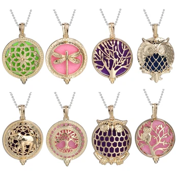 New Aroma Diffuser Necklace Open Antique Vintage Gold Lockets Pendant Perfume Essential Oil Aromatherapy Locket Necklace 
New Aroma Diffuser Necklace Open Antique Vintage Gold Lockets Pendant Perfume Essential Oil Aromatherapy Locket Necklace