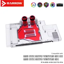 Barrow LRC2.0 full coverage GPU Water Block for MSI 3070 VENTUS Aurora BS-MSV3070-PA
Barrow LRC2.0 full coverage GPU Water Block for MSI 3070 VENTUS Aurora BS-MSV3070-PA