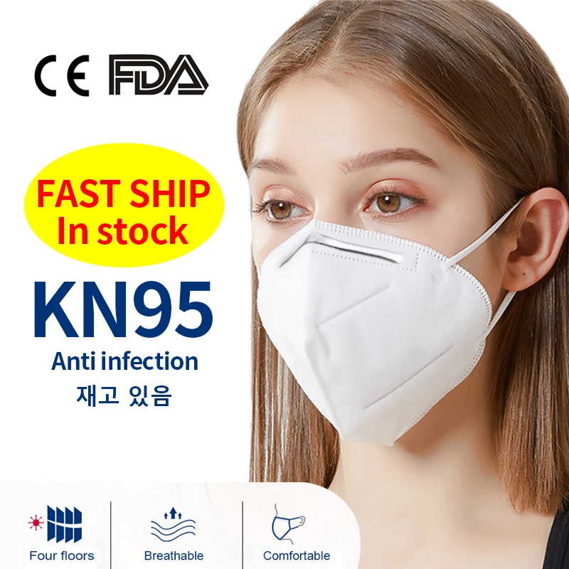 KN95 FFP2 Mask Protective Anti-Dust Masks Mouth Face Mask Protection N95 Level Mask 99% Filtration Anti Droplets Gas Flu Stock
KN95 FFP2 Mask Protective Anti-Dust Masks Mouth Face Mask Protection N95 Level Mask 99% Filtration Anti Droplets Gas Flu Stock
