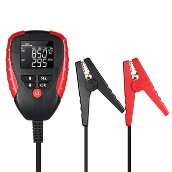12V Digital Car Battery Tester Automotive Battery Load Tester Analyzer Vehicle Battery Diagnostic Testing Tool with AH/CCA Mode
12V Digital Car Battery Tester Automotive Battery Load Tester Analyzer Vehicle Battery Diagnostic Testing Tool with AH/CCA Mode