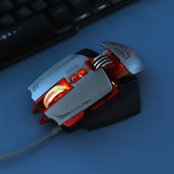 8D Professional Gamer Gaming Mouse Wired LED Computer Mice 3200DPI Adjustable Optical USB Cable Silent Mouse for laptop PC
8D Professional Gamer Gaming Mouse Wired LED Computer Mice 3200DPI Adjustable Optical USB Cable Silent Mouse for laptop PC