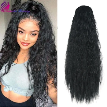Tinashe Beauty Corn Wavy Long Drawstring Ponytail Synthetic Hairpiece Clip Hair Extensions Blck Brown Pony Tail Blonde Fack Hair
Tinashe Beauty Corn Wavy Long Drawstring Ponytail Synthetic Hairpiece Clip Hair Extensions Blck Brown Pony Tail Blonde Fack Hair