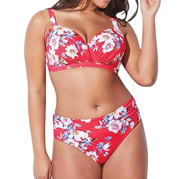 High Waist Swimwear Women Bikini 2020 Plus Size Floral Printed Sexy Push Up Swimsuit Pad Bikini Set Bathing Suit Maillot De Bain
High Waist Swimwear Women Bikini 2020 Plus Size Floral Printed Sexy Push Up Swimsuit Pad Bikini Set Bathing Suit Maillot De Bain