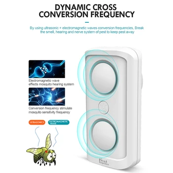 Sonic Pest Reject Indoor Pest Insect Bug Repeller Mosquito Mice Pest Control Sonic Repellent Home Sonic Mosquito Repellent
Sonic Pest Reject Indoor Pest Insect Bug Repeller Mosquito Mice Pest Control Sonic Repellent Home Sonic Mosquito Repellent