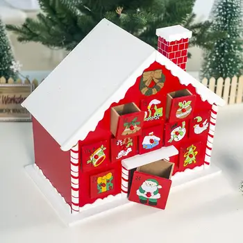 Wooden Christmas Advent Calendar With Drawers Children's Candy Gift Storage Box Christmas Calendar Christmas Decoration
Wooden Christmas Advent Calendar With Drawers Children's Candy Gift Storage Box Christmas Calendar Christmas Decoration