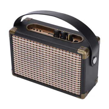 Bluetooth Speaker - Vintage Retro 70's 80's Guitar Amp Style - Premium Wood & Faux Leather Design
Bluetooth Speaker - Vintage Retro 70's 80's Guitar Amp Style - Premium Wood & Faux Leather Design