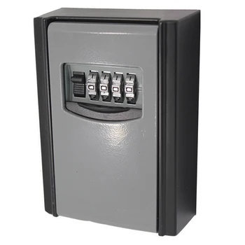 Nosii Key Lock Box Wall Mounted Aluminum Alloy Key Safe Box Weatherproof 4 Digit Combination Key Storage Lock Box Indoor Outdoor
Nosii Key Lock Box Wall Mounted Aluminum Alloy Key Safe Box Weatherproof 4 Digit Combination Key Storage Lock Box Indoor Outdoor