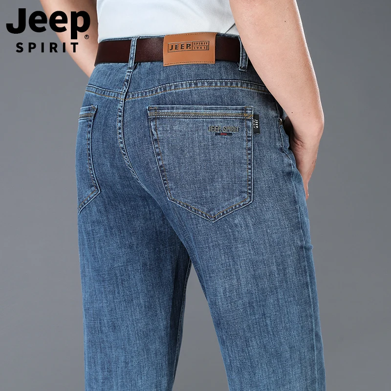 Jeans JEEPSPIRIT Loose Straight Spring Summer Men Denim Smart Casual Full Length High Zipper Fly Is Elastic 2020 a J177-1
Jeans JEEPSPIRIT Loose Straight Spring Summer Men Denim Smart Casual Full Length High Zipper Fly Is Elastic 2020 a J177-1