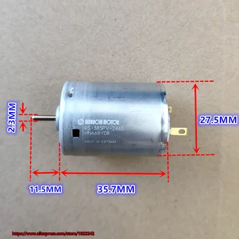Brand new RS-385PH RS-385SH 12V 18V 24V 14000RPM high speed carbon brush motor heat gun 385 DC motor~ 
Brand new RS-385PH RS-385SH 12V 18V 24V 14000RPM high speed carbon brush motor heat gun 385 DC motor~