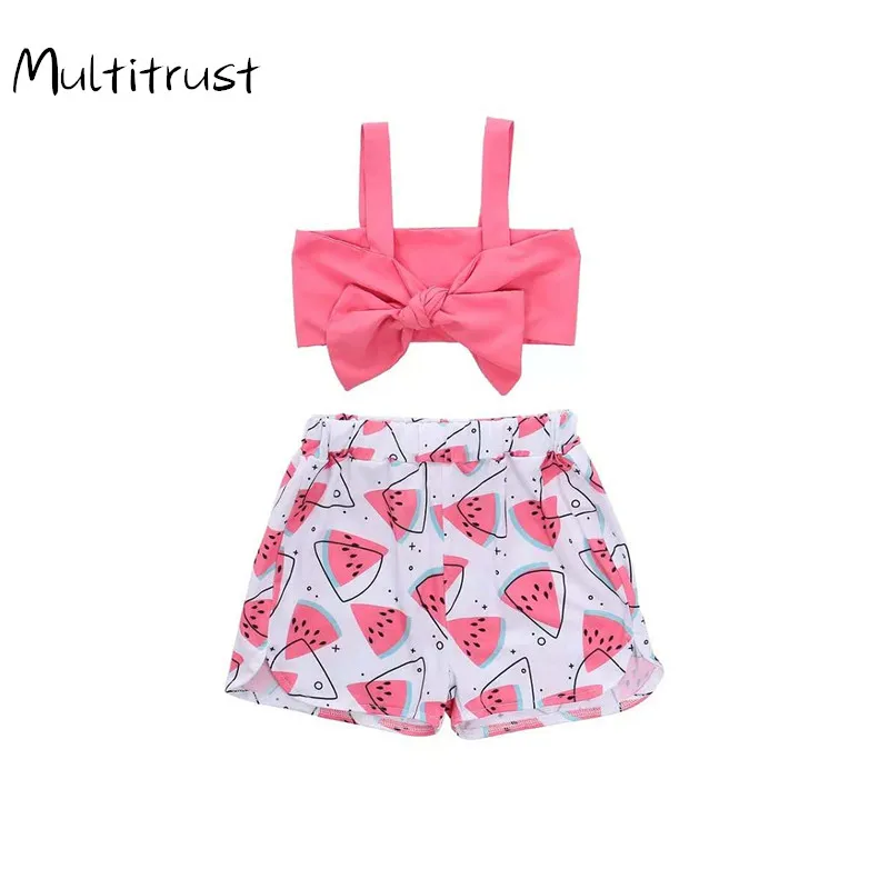 2020 Summer Toddler Baby Girls Clothes Sets Off Shoulder Bowknot Tube Top + Printed Short Pants Fashion 1-6Y
2020 Summer Toddler Baby Girls Clothes Sets Off Shoulder Bowknot Tube Top + Printed Short Pants Fashion 1-6Y