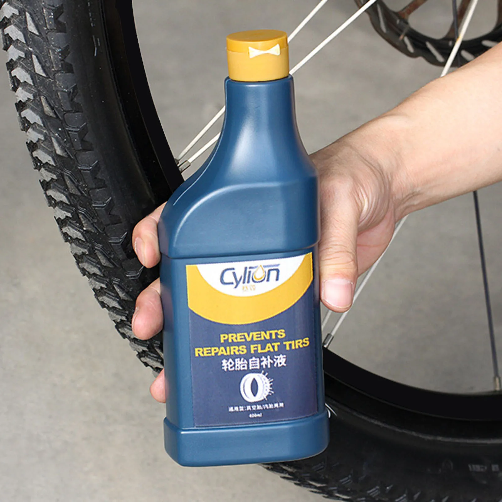 Фото Герметик для ремонта шин горных велосипедов устройство герметизации защита от