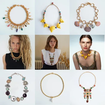 Dvacaman Fashion Charm Colorful Stone Beaded Pendant Necklace for Women Boho Handmade Shell Necklace Collar Jewelry Accessories
Dvacaman Fashion Charm Colorful Stone Beaded Pendant Necklace for Women Boho Handmade Shell Necklace Collar Jewelry Accessories