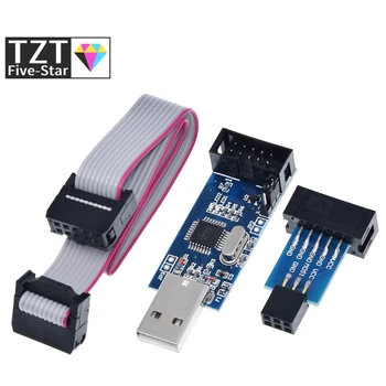 1Set USBASP USBISP AVR Programmer USB ATMEGA8 ATMEGA128 ATtiny/CAN/PWM 10Pin Wire Module DIY + 10Pin To 6 Pin Adapter Board
1Set USBASP USBISP AVR Programmer USB ATMEGA8 ATMEGA128 ATtiny/CAN/PWM 10Pin Wire Module DIY + 10Pin To 6 Pin Adapter Board