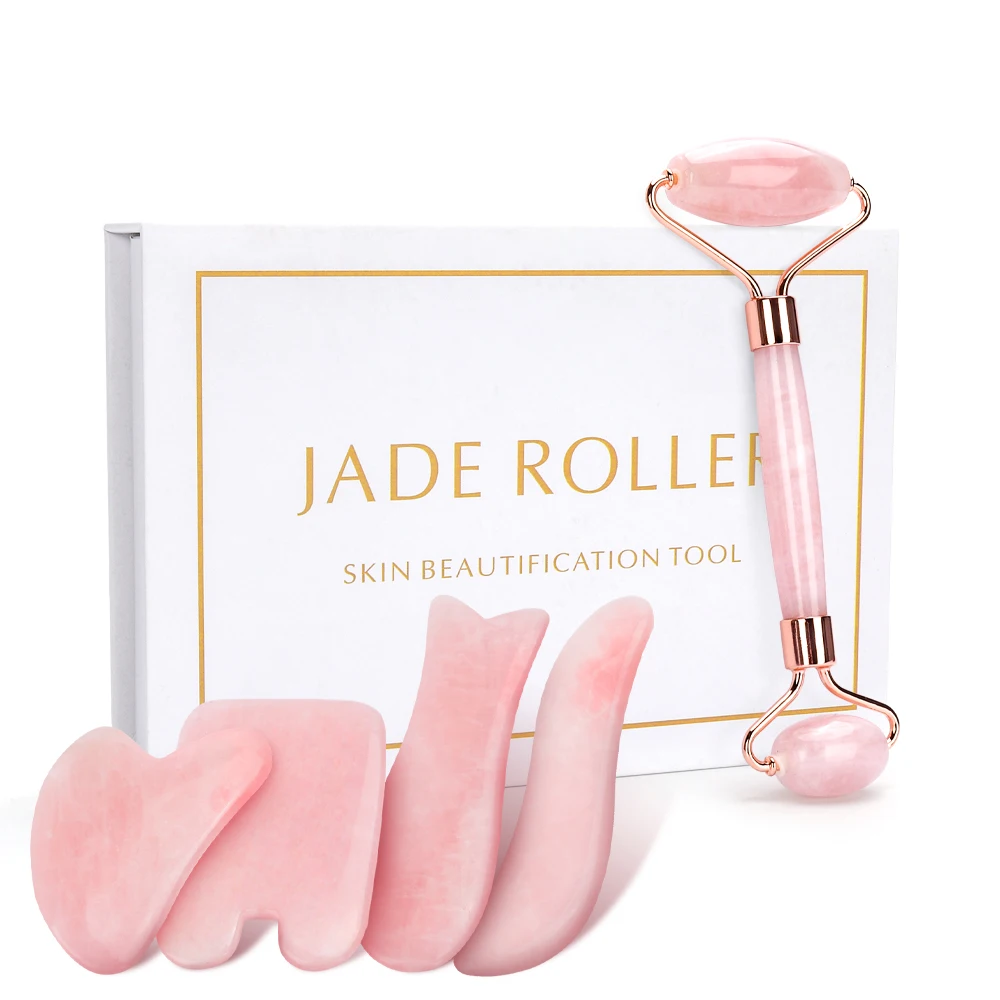 Rose Quartz Roller Slimming Face Massager Lifting Tool Natural Jade Facial Roller Skin Beauty Care Set for Birthday Gift No Box
Rose Quartz Roller Slimming Face Massager Lifting Tool Natural Jade Facial Roller Skin Beauty Care Set for Birthday Gift No Box