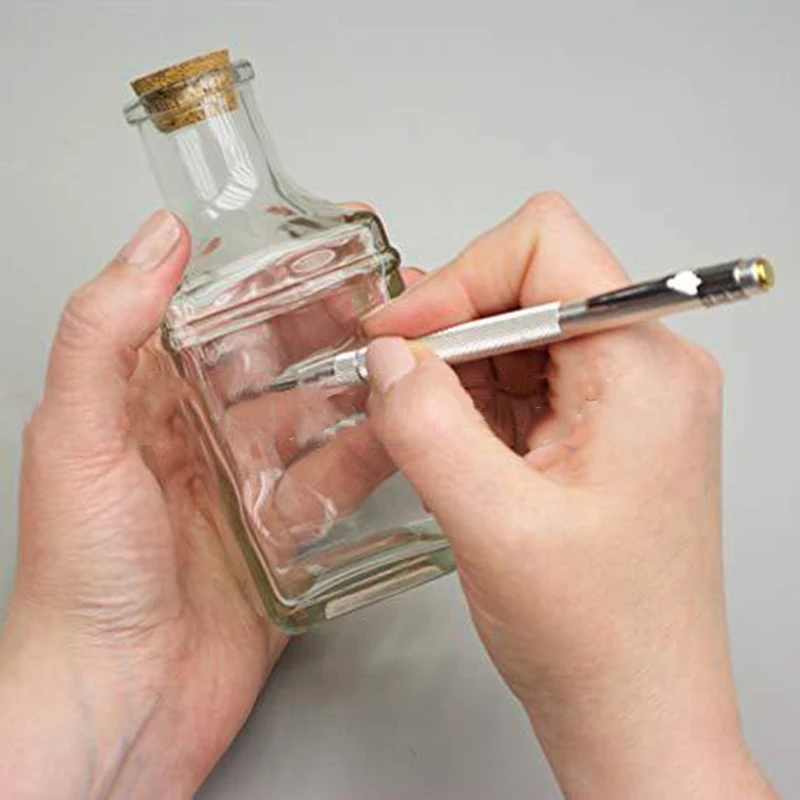 Silver Carbide Scribers With Magnet Etching Engraving Penfor Glass Ceramic Metal | Дом и сад