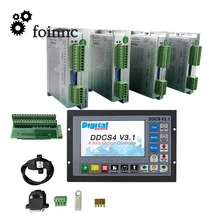 3/4-axis CNC Router Kit offline Controller DDCSV3.1 + Stepper Motors Drives 2NS556A For Around 3NM NEMA23/34 motor
3/4-axis CNC Router Kit offline Controller DDCSV3.1 + Stepper Motors Drives 2NS556A For Around 3NM NEMA23/34 motor