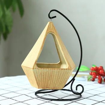 Hook Design Flower Pot Iron Art Office Micro Landscape Bedroom Desktop Gift Display Ornament Hanging Plant Garden Home Decor
Hook Design Flower Pot Iron Art Office Micro Landscape Bedroom Desktop Gift Display Ornament Hanging Plant Garden Home Decor