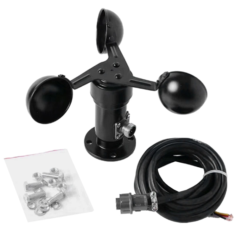 Wind Speed Sensor Wind Speed Transmitter Anemometer Current, Voltage Signal Controller Bracket
Wind Speed Sensor Wind Speed Transmitter Anemometer Current, Voltage Signal Controller Bracket
