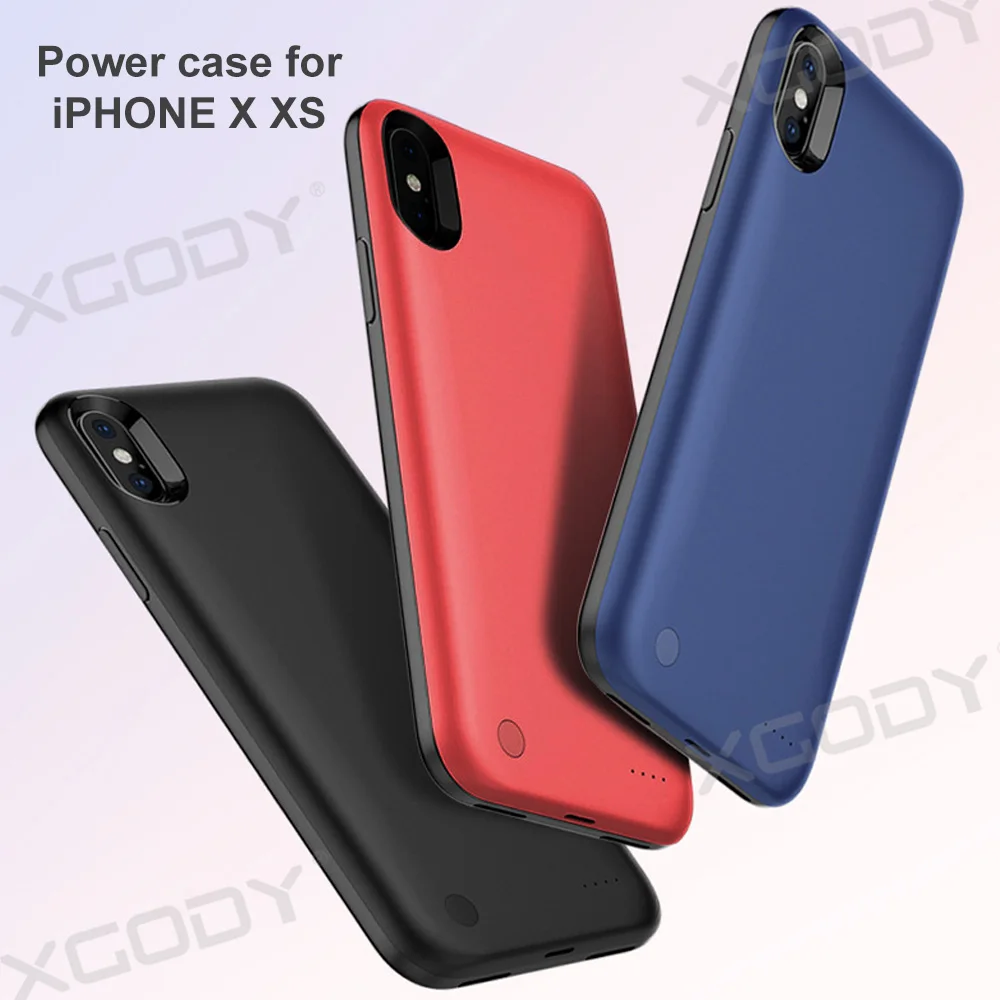 XGODY Shockproof and Slim Battery Case 3800mAh Power Bank External Pack Backup Charger Case for iphone X XS
XGODY Shockproof and Slim Battery Case 3800mAh Power Bank External Pack Backup Charger Case for iphone X XS