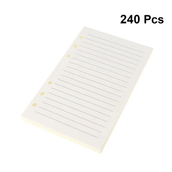 240Pcs Paper High Quality Practical Paper Durable Paper Paper Sheet Refills Insert Paper Loose Leaf Paper for Book Notebook
240Pcs Paper High Quality Practical Paper Durable Paper Paper Sheet Refills Insert Paper Loose Leaf Paper for Book Notebook